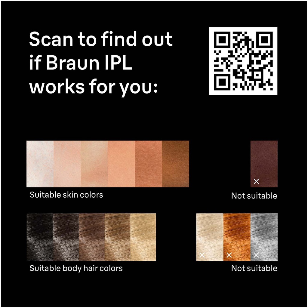 IPL Skin i·expert, Hårborttagning Hemma, Med Gratis App, 2 Smarta Huvuden, PL7211