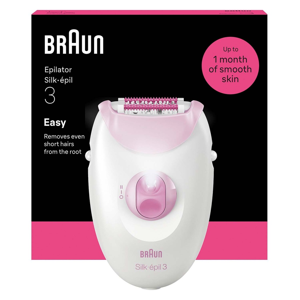 Epilator LEGEPIL SE3-000 PNK BOX MN