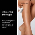 Epilator Silk·épil 9 Wet & Dry, Långvarigt Slät Hud, 9-030, Silver