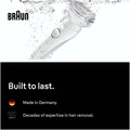 Epilator Silk·épil 9 Wet & Dry, Långvarigt Slät Hud, 9-030, Silver