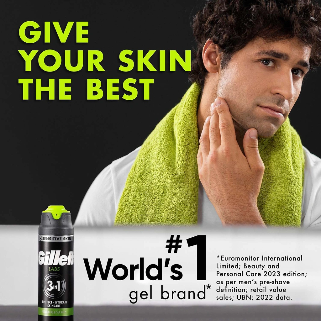 Rakgel Labs Shave för män,198ml