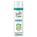 Rakgel Satin Care för Kvinnor med en touch av Aloe Vera för Känslig Hud, 200ml
