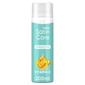 Rakgel Satin Care för Kvinnor med en touch av E-vitamin för Normal Hud, 200ml