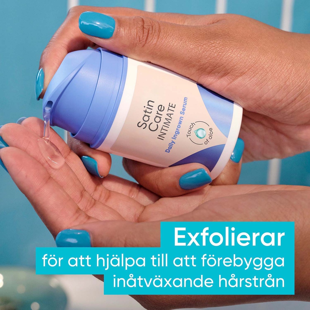 Satin Care Intimate Dagligt Serum för Inåtväxande Hår i Intimområdet, 50 ml