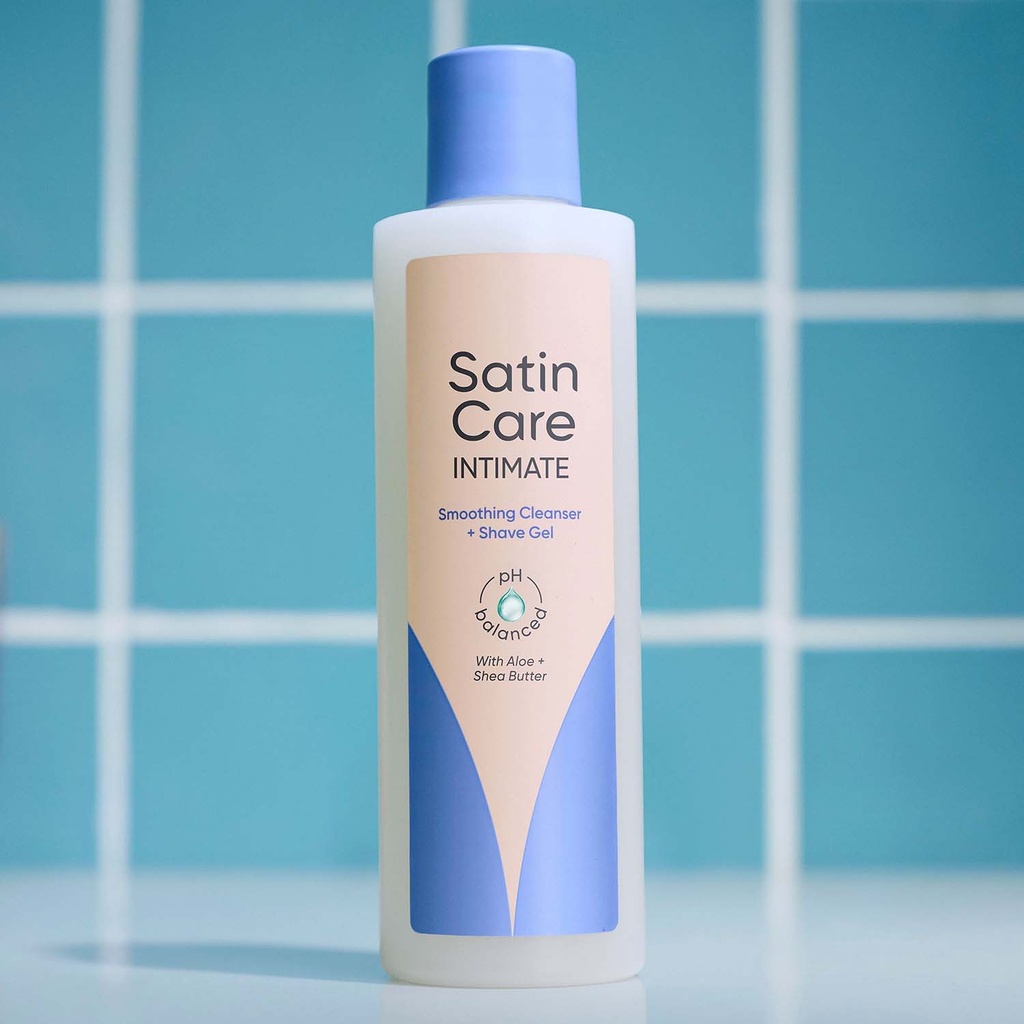 Satin Care Intimate Hair & Skin Cleanser + Shave Gel 190ML 