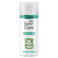 Rakgel Satin Care för Kvinnor med en touch av Aloe Vera för Känslig Hud, 75ml