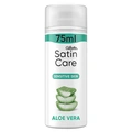Rakgel Satin Care för Kvinnor med en touch av Aloe Vera för Känslig Hud, 75ml