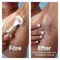Rakhyvel Comfortglide Coconut w Olay + 1st rakblad, duschhållare