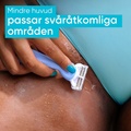 Rakblad Intimate för Intimområdet, 4st