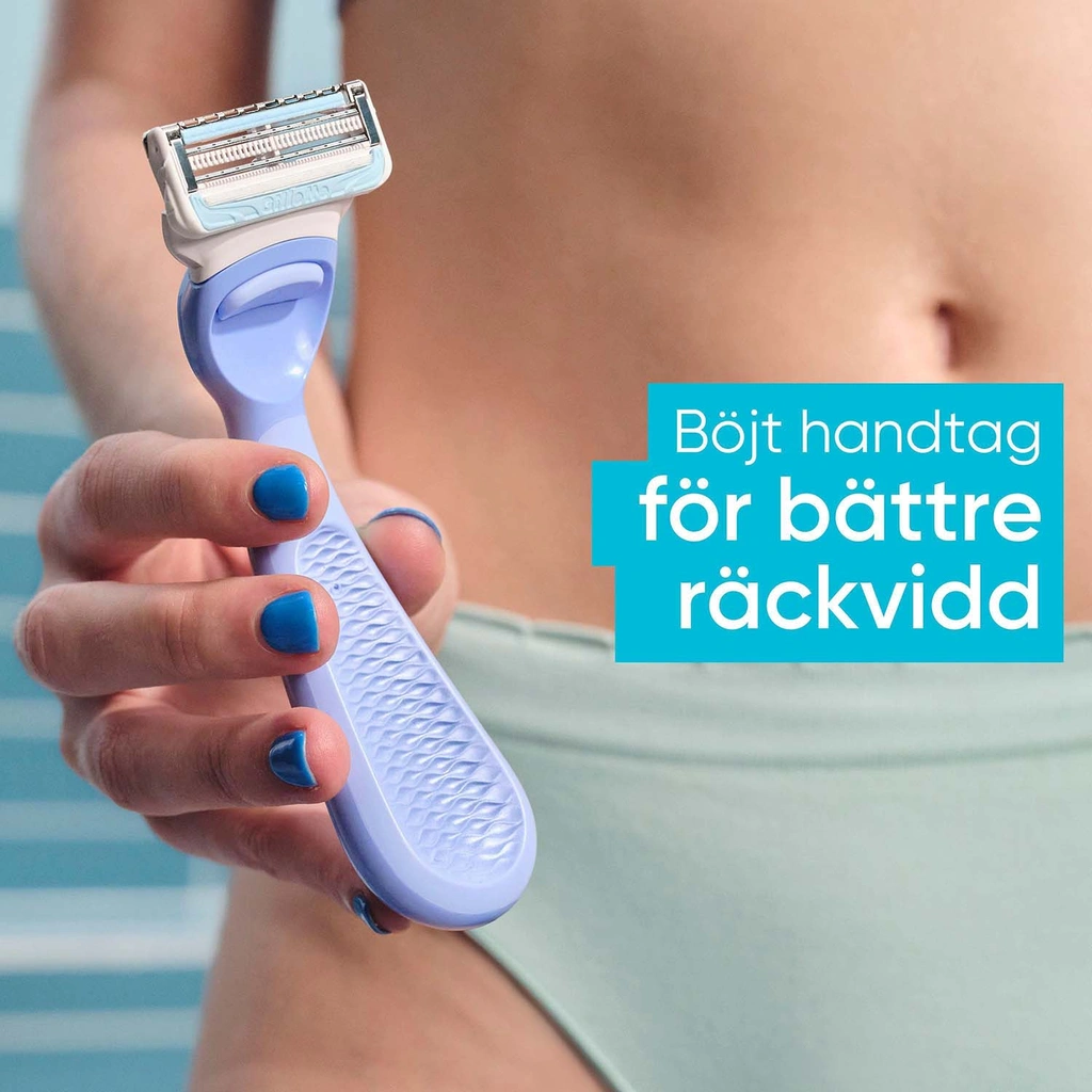 Rakblad Intimate för Intimområdet, 4st
