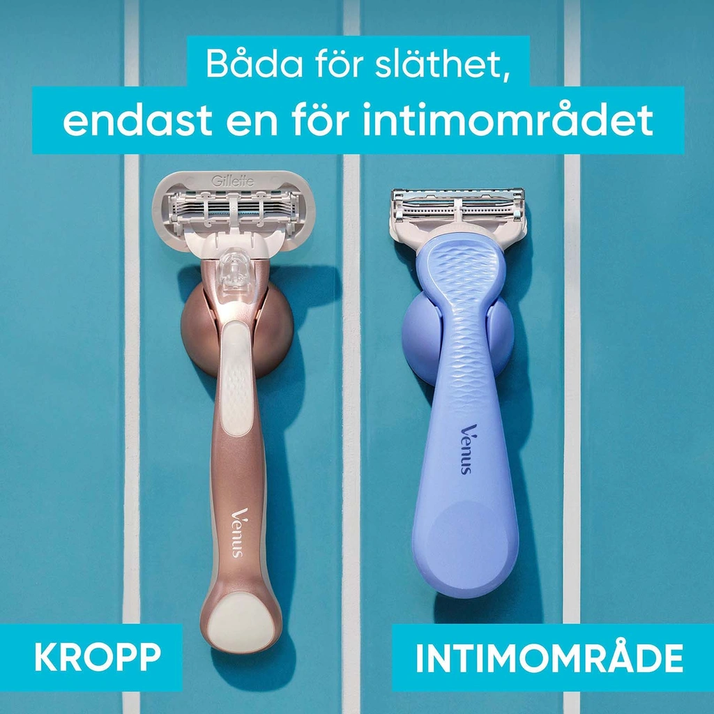 Rakblad Intimate för Intimområdet, 4st