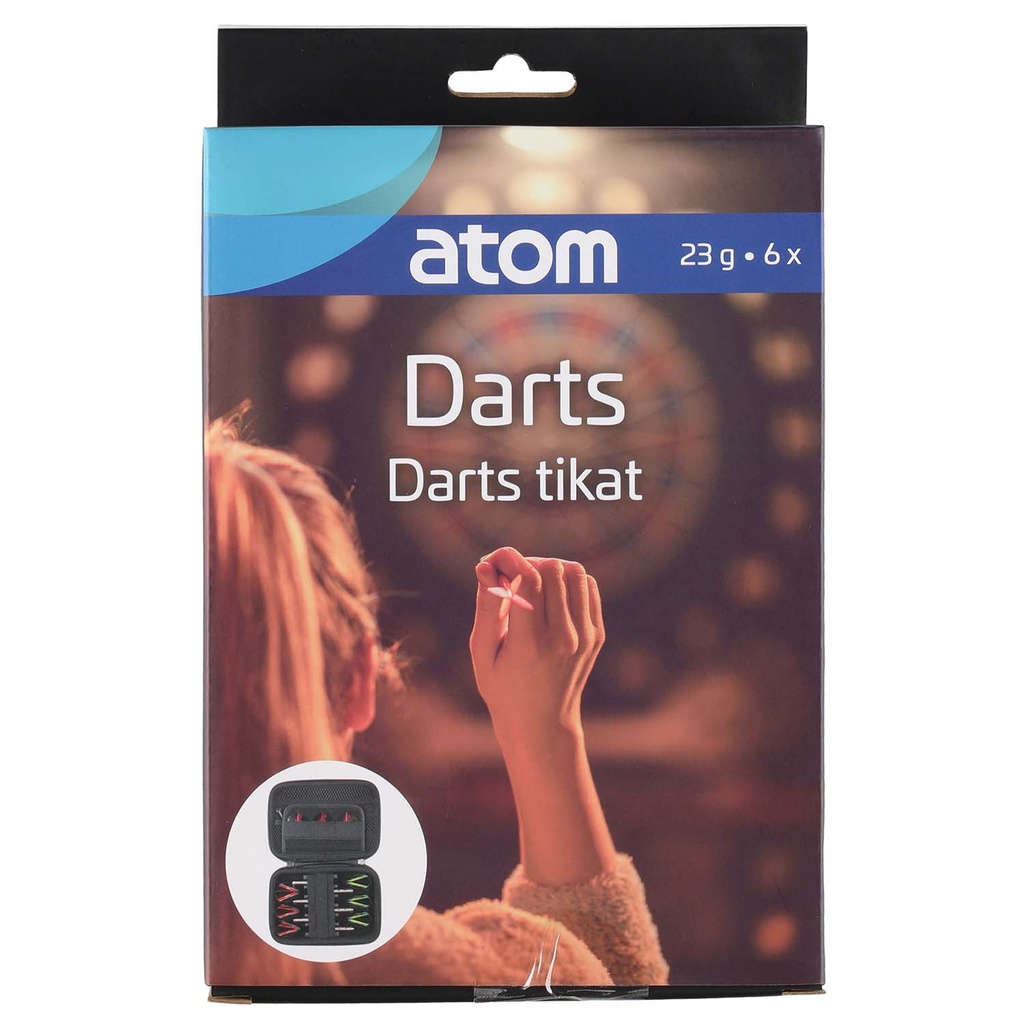 Darts 23 g - 6 pcs in a case