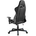 Gamingstol RGB Svart/Blå