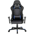 Gamingstol RGB Svart/Blå