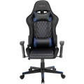 Gamingstol RGB Svart/Blå