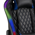 Gamingstol RGB Svart/Blå