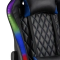 Gamingstol RGB Svart/Blå