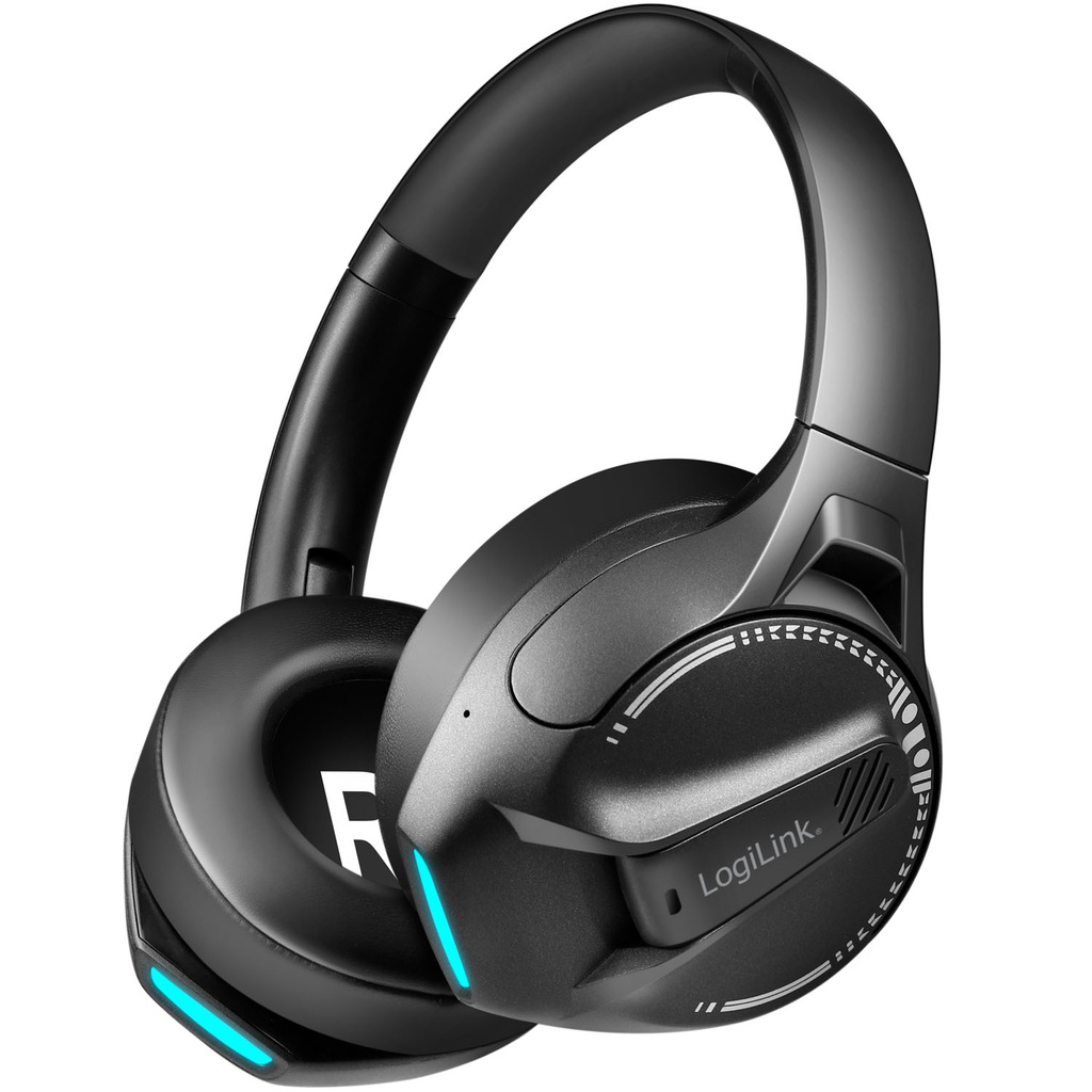 Gamingheadset Trådlöst Bluetooth 6.0 Svart