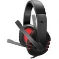 Gamingheadset USB Svart/Röd