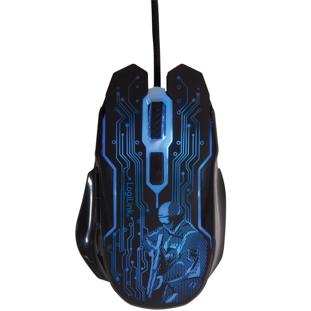 Gamingmus USB 6-knappar 2400 dpi