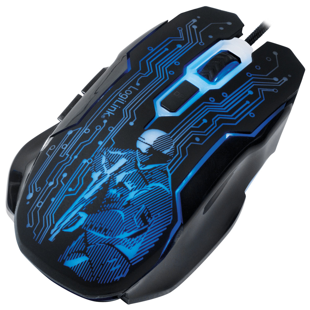 Gamingmus USB 6-knappar 2400 dpi