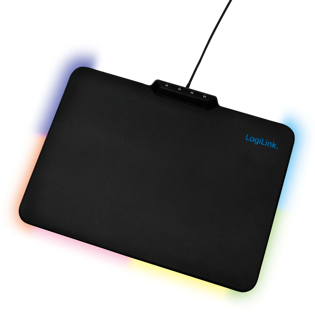 Gaming Mouse Pad RGB 360x270mm Black
