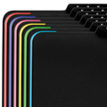 Gamingmusmatta RGB 360x270mm Svart