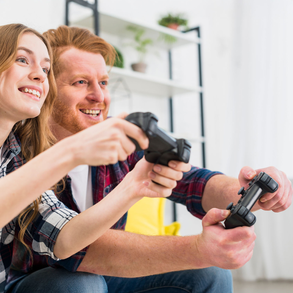Gamepad Trådlös 2,4 GHz Svart