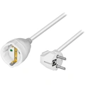 Power cord extension White 10 m