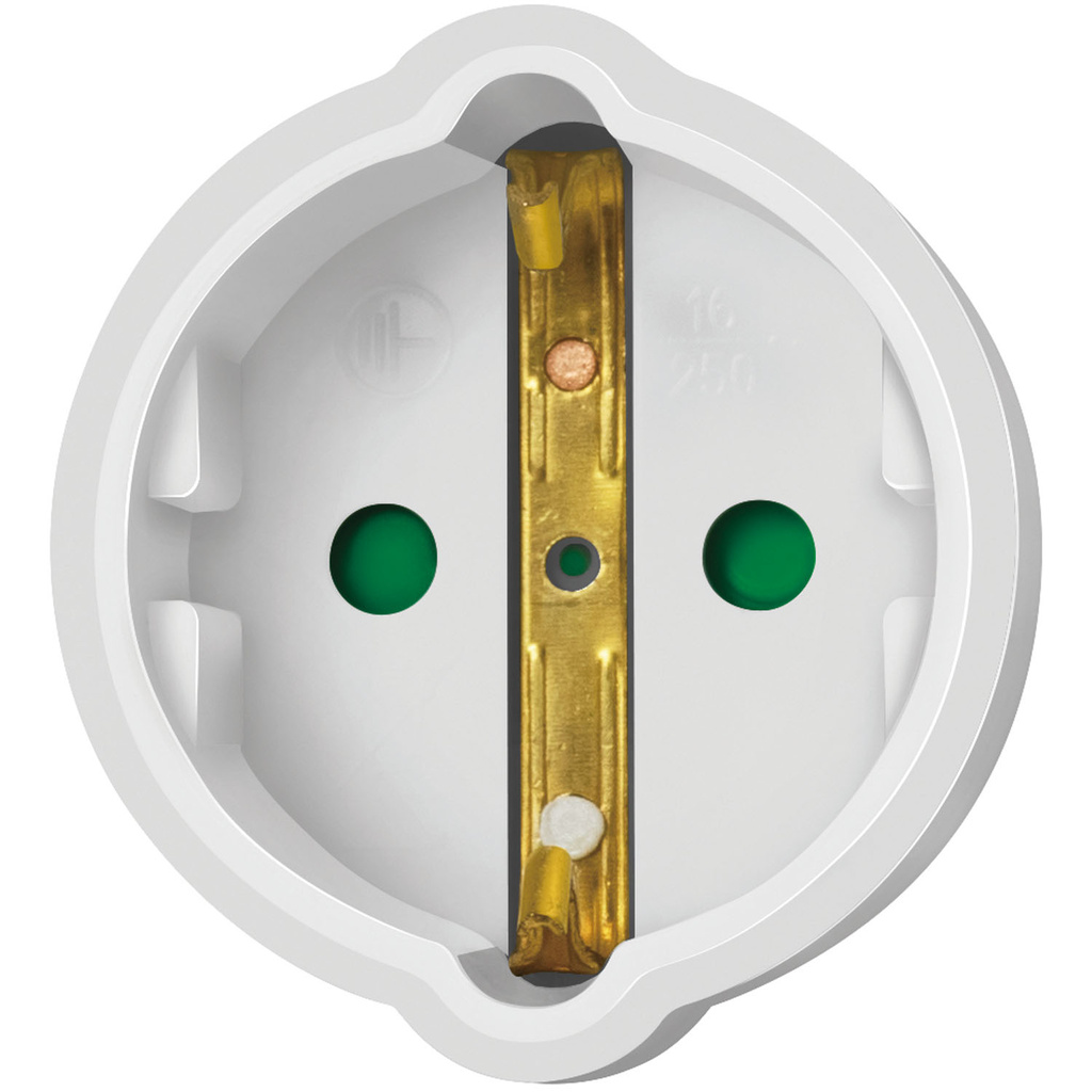 Power cord extension White 10 m
