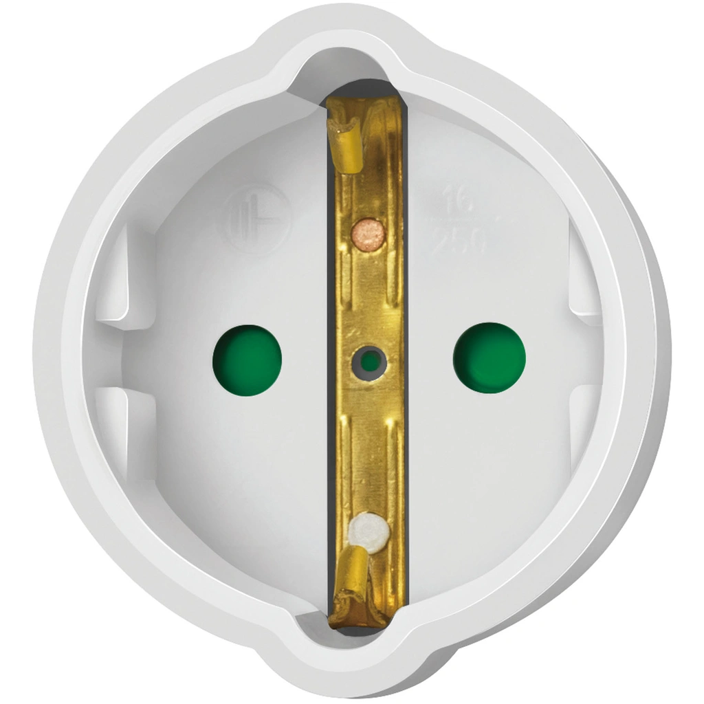 Power cord extension White 10 m