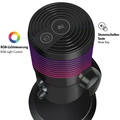 Mikrofon USB Riktad NRC RGB Svart