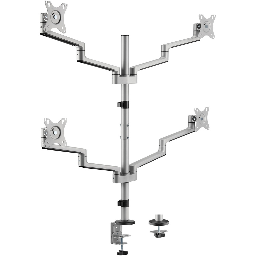 Monitorfäste Quad 17-32" Aluminium