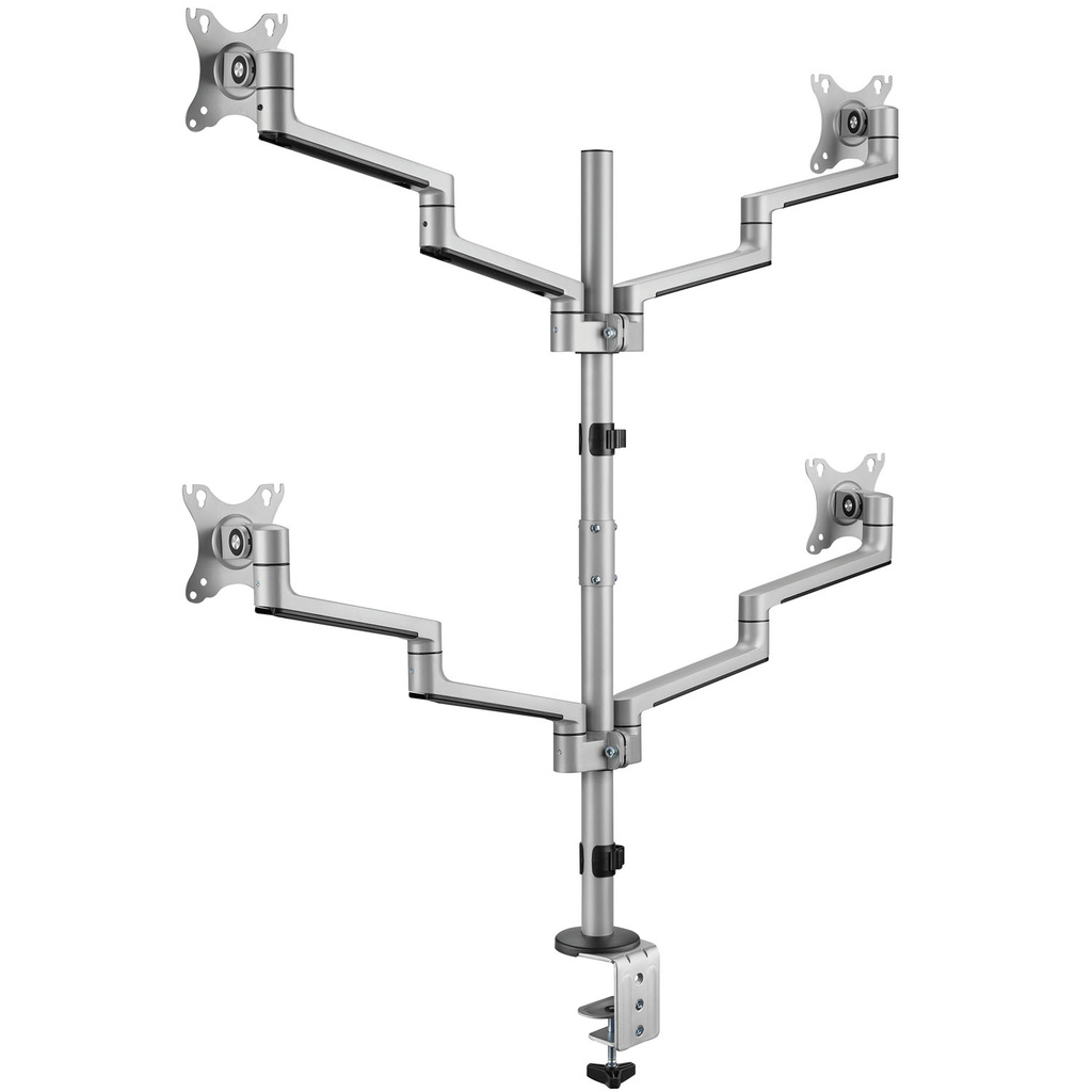 Monitorfäste Quad 17-32" Aluminium