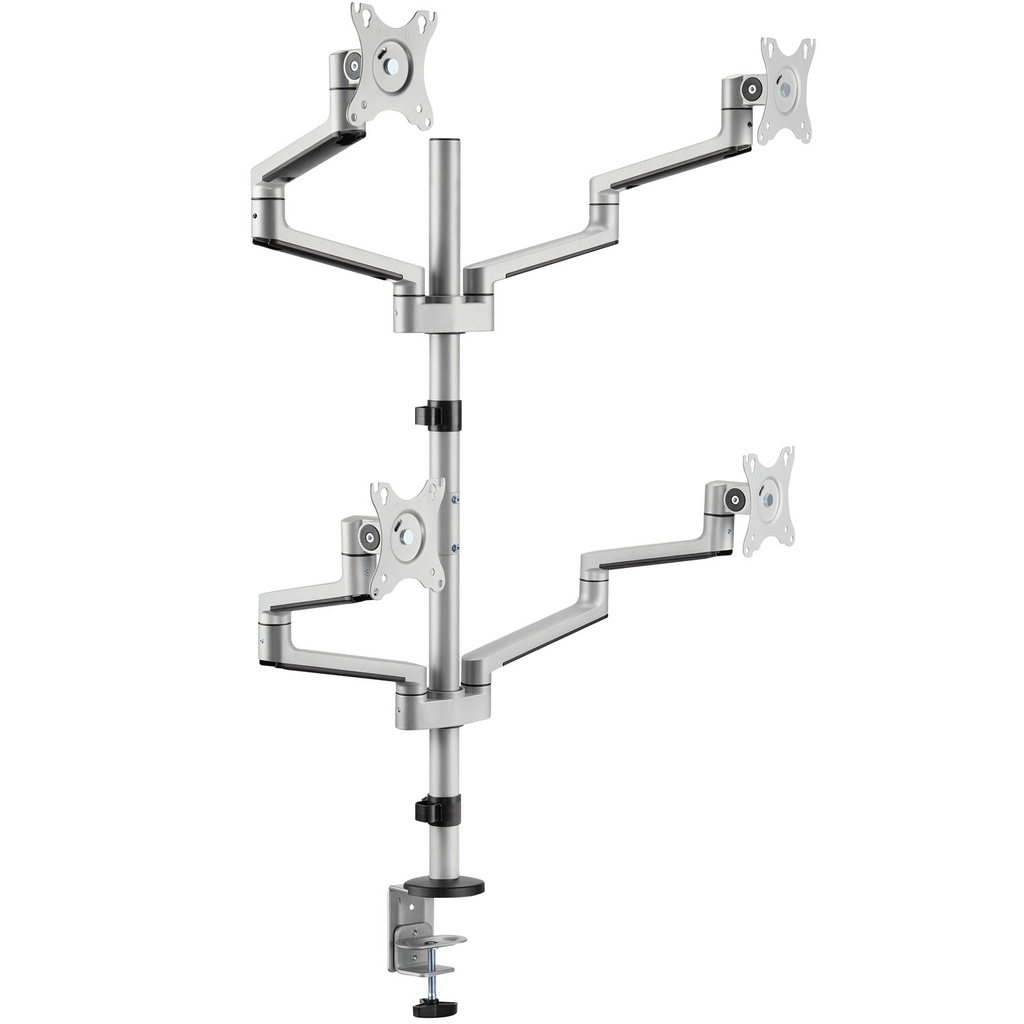 Monitorfäste Quad 17-32" Aluminium