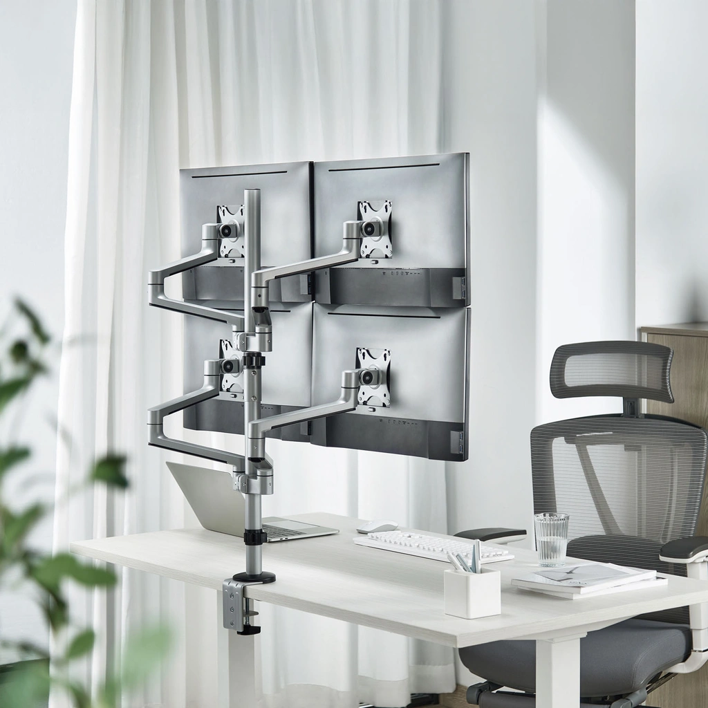 Monitor mount Quad 17-32" Aluminum