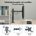 Monitorfäste 17-32" 202mm Mellan Svart