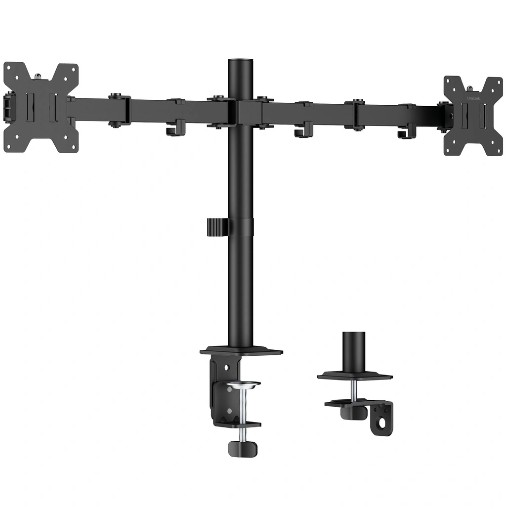 Monitorfäste Dubbel 17-32" 376mm Svart