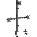 Monitorfäste Trippel 17-32" 376mm Svart