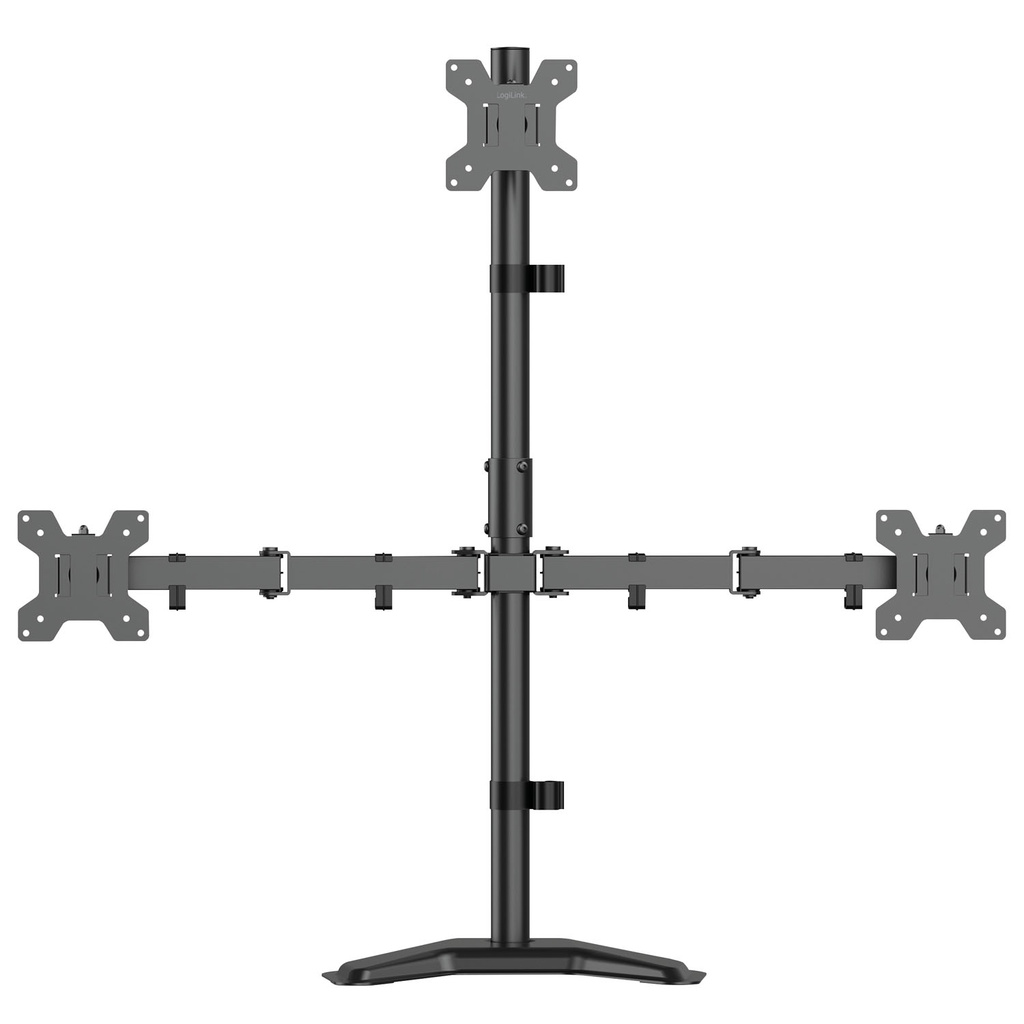 Triple Monitor stand Triple 17"-32" 376mm Black