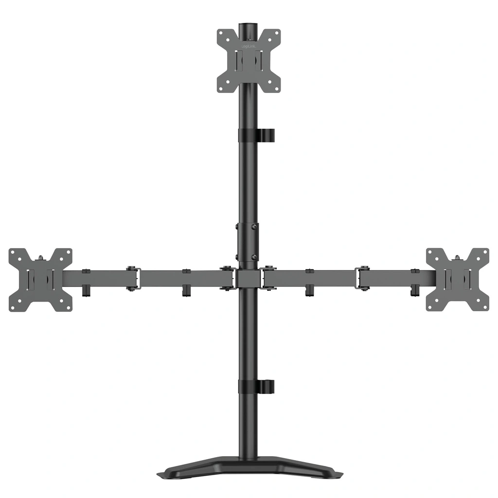 Monitorfäste/fot Trippel 17-32" 376mm Svart