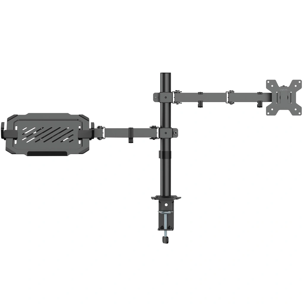 Monitorfäste 17-32" med hållare för laptop 12-17"