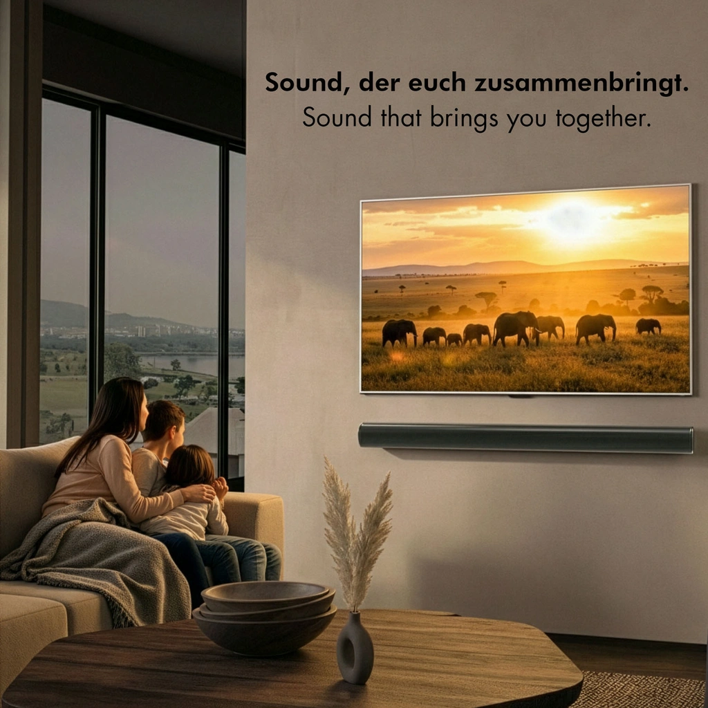 Väggfäste för soundbar Sonos Arc / Sonos Arc Ultra Svart