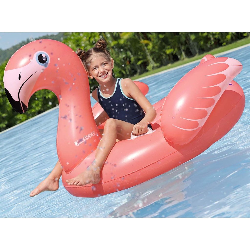 Pool Mattress Fancy Flamingo 1,38 x 1,07 m
