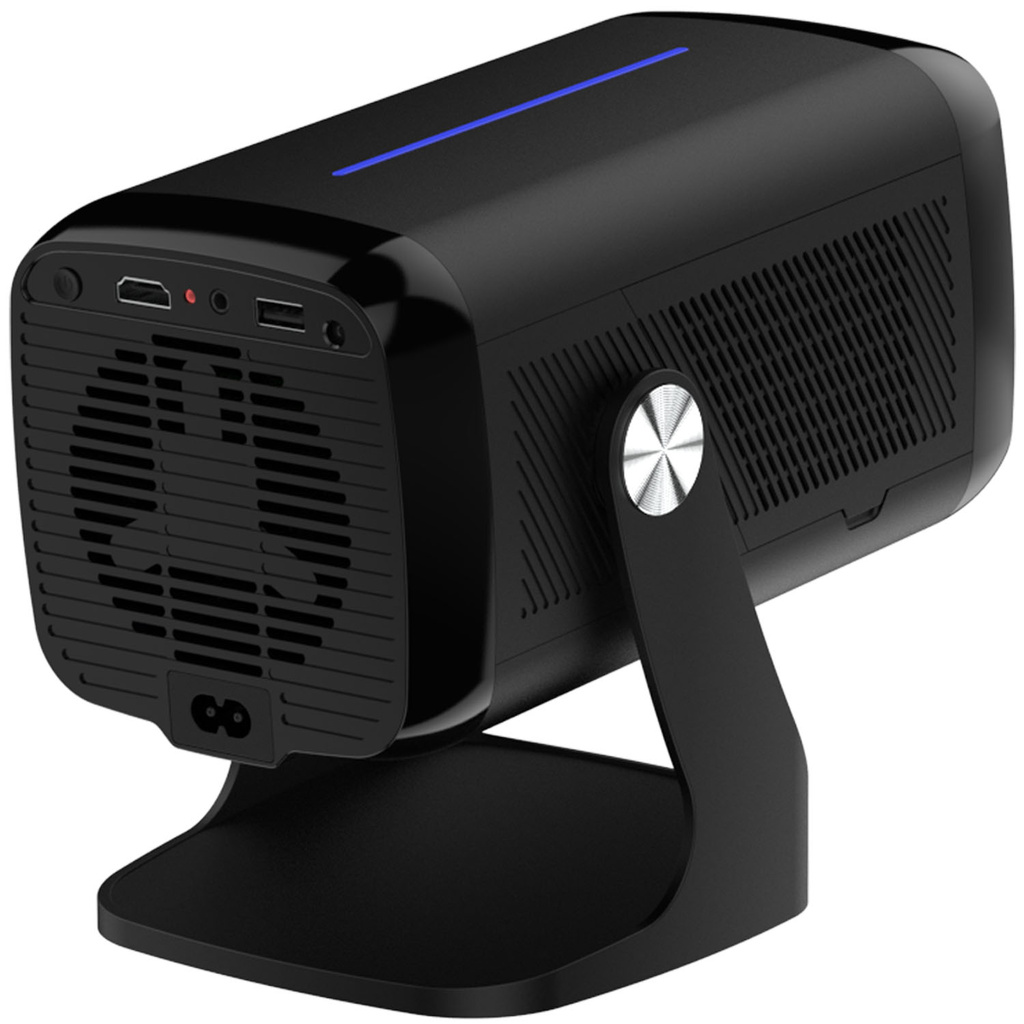 Projektor 4K 45"-180" 700 ANSI lumen Svart