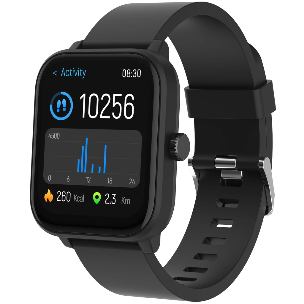 SmartWatch GPS IP68 Healt monitoring SVG-155B Black