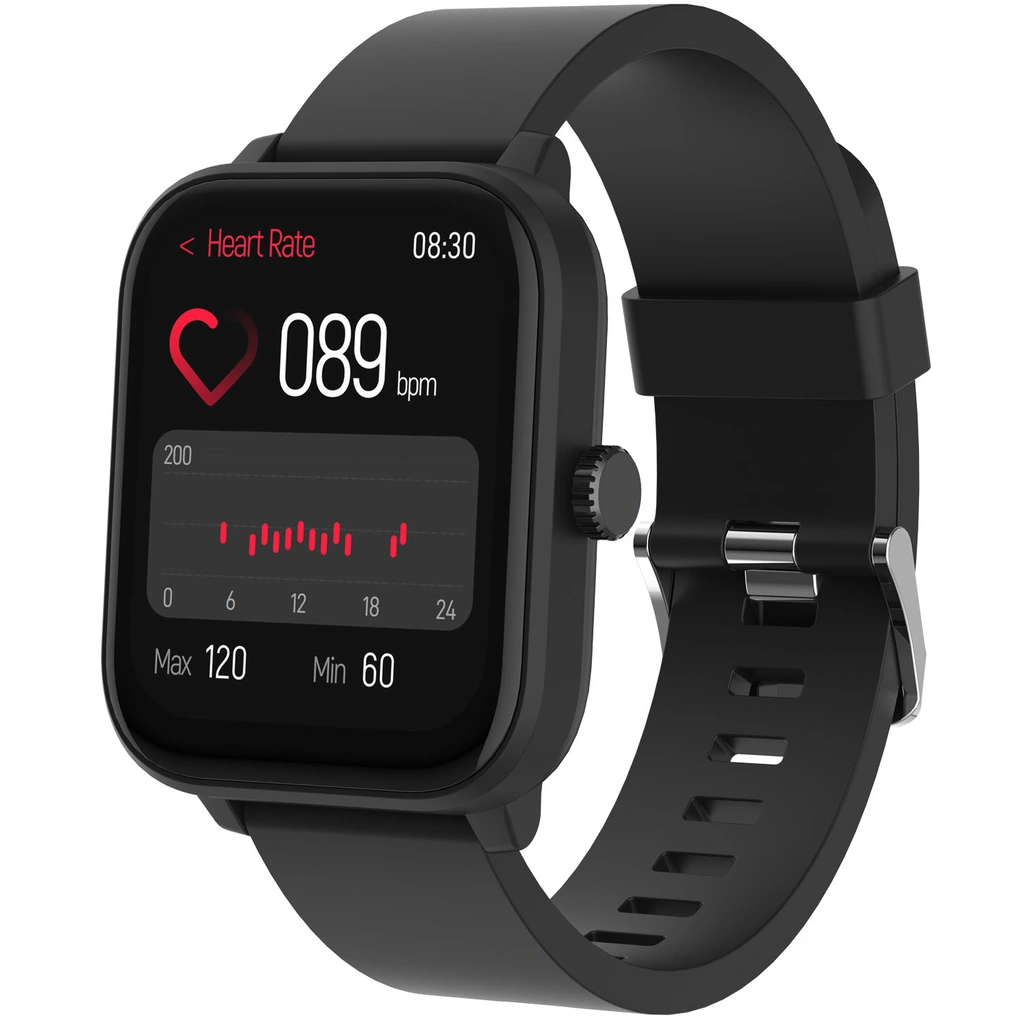 SmartWatch GPS IP68 Healt monitoring SVG-155B Black