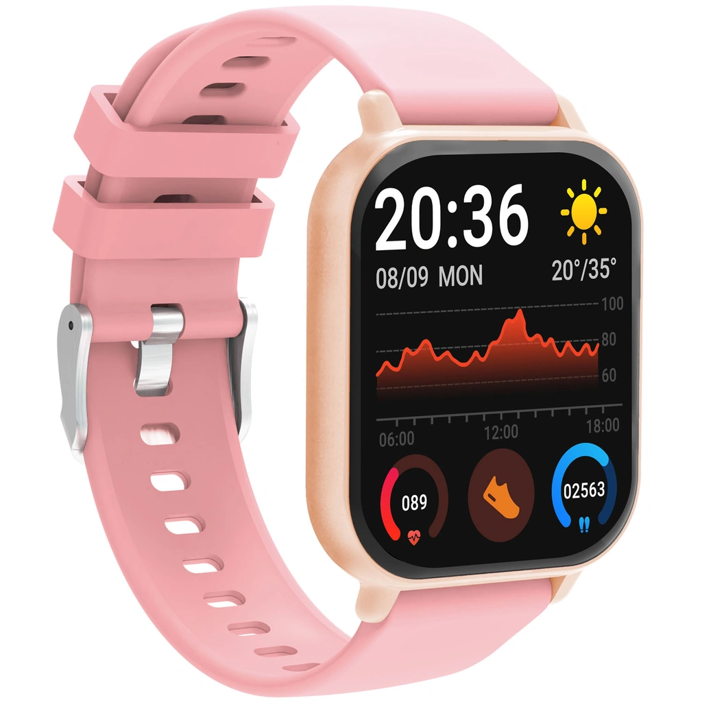 SmartWatch IP65 1,81" TFT SWC-176RO Rosé