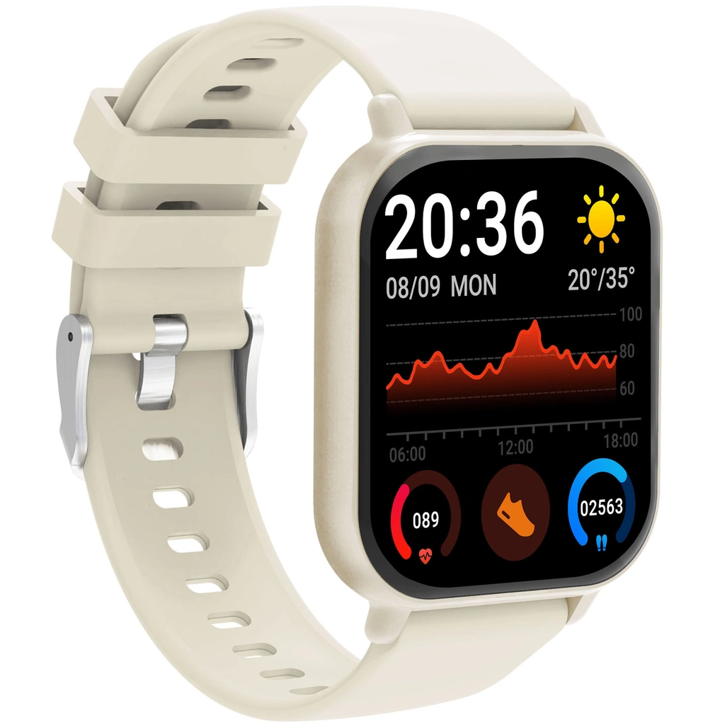 SmartWatch IP65 1,81" TFT SWC-176B Beige