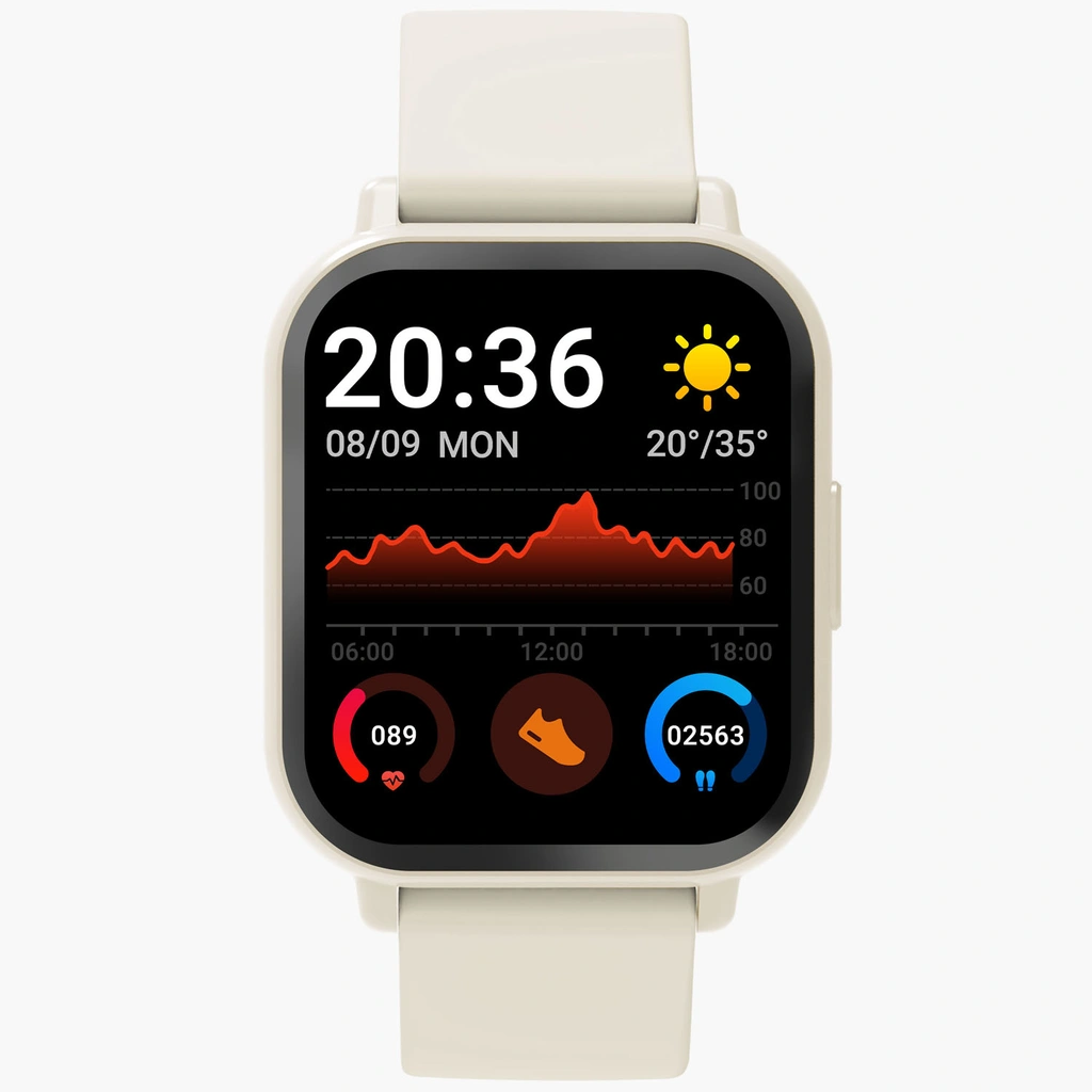 SmartWatch IP65 1,81" TFT SWC-176B Beige